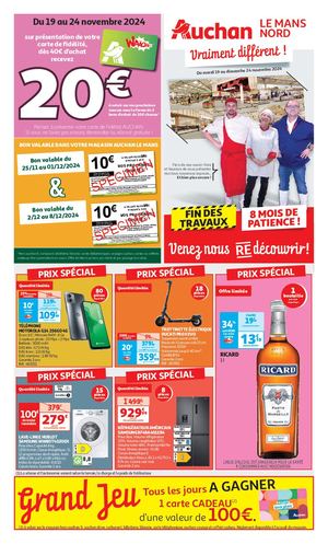 Auchan Le Mans Reouverture