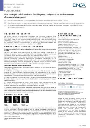 Fiche Commerciale Flexibonds