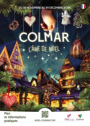 Plan Noel à Colmar 2024 Fr
