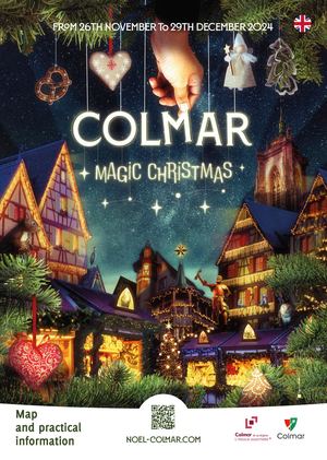Colmar Christmasmarkets Map 2024