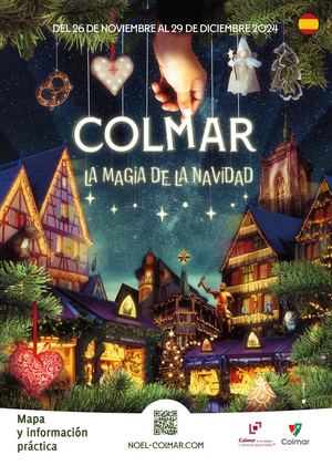 Colmar - Plano del mercado de Navidad - Edición 2024