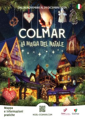 Colmar - Mappa dei mercatini di Natale - Edizione 2024