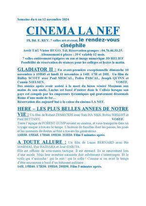 Programme La Nef Grenoble(51)