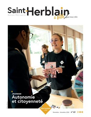Magazine de Saint-Herblain n°63 novembre-décembre 2024