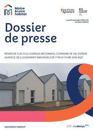 Dossier de presse Le Louroux-Beconnais