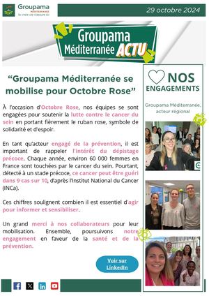 Actu Groupama Méditerranée Se Mobilise Pour Octobre Rose 29102024