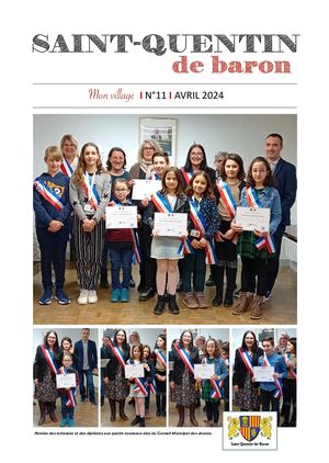 N°11 Avril 2024 Jm Saint Quentin De Baron