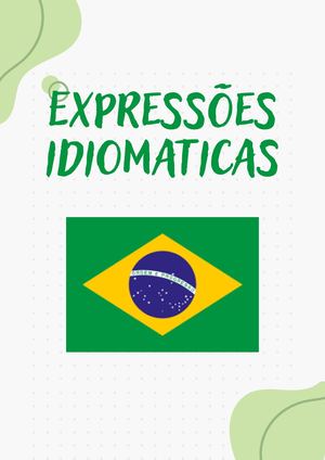 Expresoes Idiomaticas