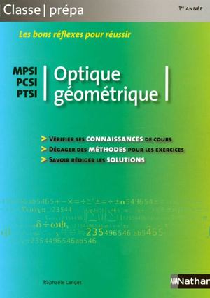Optique Geometrique Mpsi Classe Prepa Nathan
