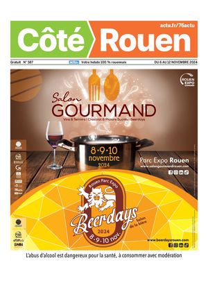 Côté Rouen N° 587 Du 6 Au 12 Novembre 2024
