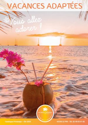 Vacances Adaptées Catalogue Été 25