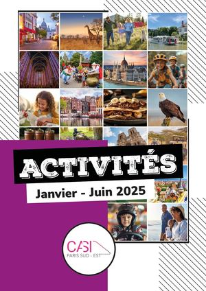 Catalogue Semestre 1 2025 du CASI PSE