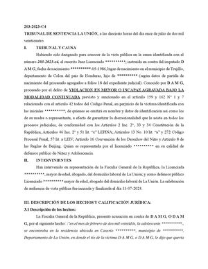 1044db Agravio La Unión