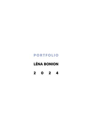 BOOK Léna Bonion