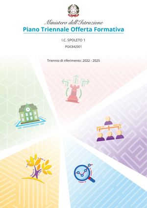 Ptof 2022 2025 IC SPOLETO 1  - Pgic842001