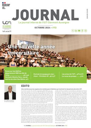 Journal IUT OCTOBRE 2024