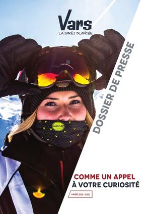 Dossier De Presse Vars Hiver 24 25