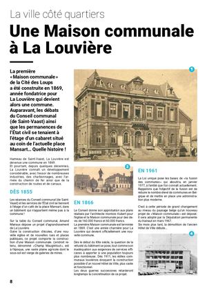 Côté Quartiers Une Maison Communale à La Louvière