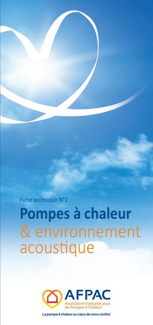Afpac - Fiche Acoustique N°1