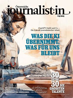 Österreichs Journalist:In 03/23 Vorschau