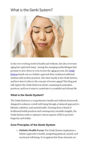 What Is The Genki System