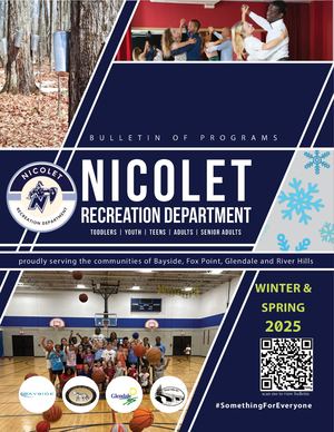 2025 Nicolet Recreation Department Winter/Spring Bulletin