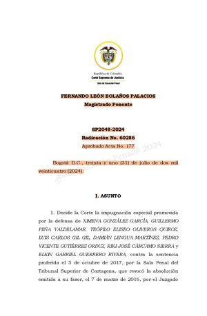 Sp2048 2024(60286) Delito De Alteración De Resultados Electorales