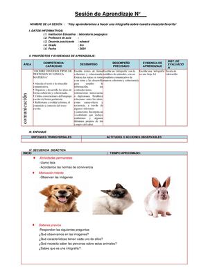 Comunicación 3ro Vii, Escribe (Infografía) (1)