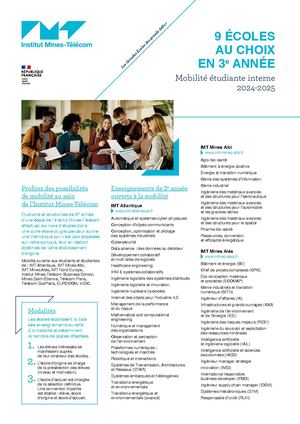 Fiche Mobilité 3e année 2024-2025