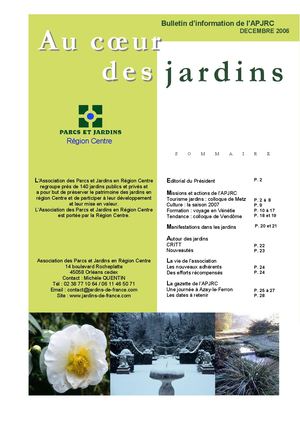 Bulletin Décembre 2006