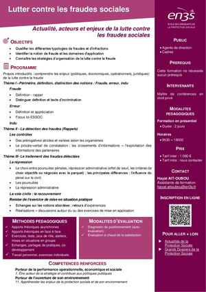 Lutter Contre les fraudes Sociales