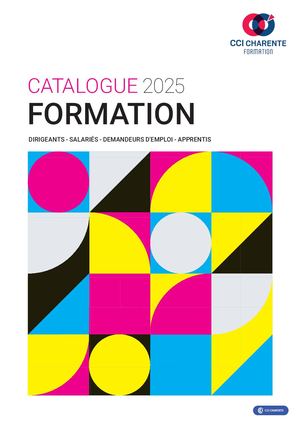 Catalogue Formation 2025