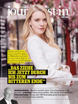 Österreichs Journalist:In 03/21 Vorschau
