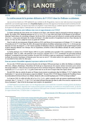 LA NOTE DU CESA N°578