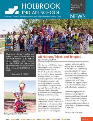 HIS November Newsletter 2024