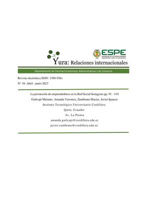 34 6 La Promocion De Emprendedores En La Red Social Instagram Guillcapi Zambrano