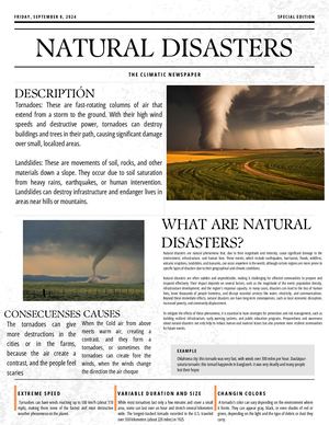 NATURAL DISASTERS