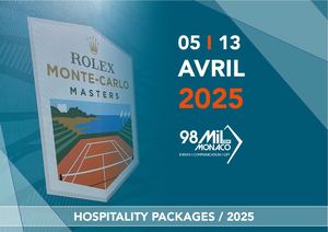 Brochure Rolex Monte Carlo Masters 2025
