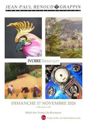 17/11/2024 - RENOUD-GRAPPIN - Besançon - Plaquette Vente 17 Novembre 2024