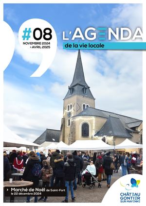 #08 L'agenda - Novembre 2024 / Avril 2025