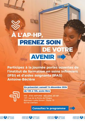 JPO IFSI- IFAS Antoine Béclère - Saison 2024/2025