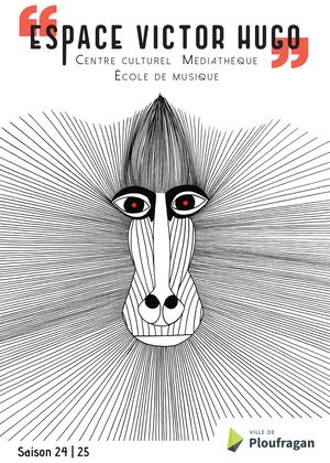 Brochure saison culturelle et guide des activités culturelles 2024-25 espace Victor Hugo