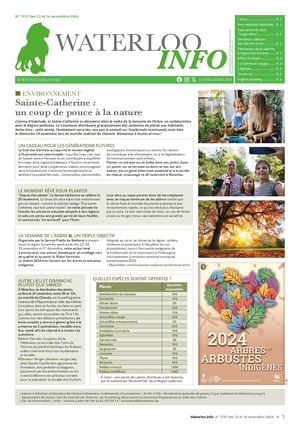 Waterloo Info des 13 et 14-11-24 (N°1737 )