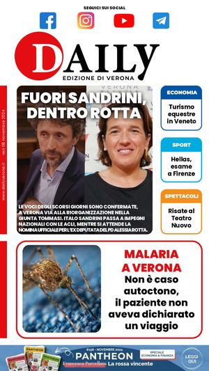 Daily Verona 08 Novembre 2024