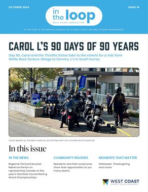 WCSHM - In The Loop: October 2024