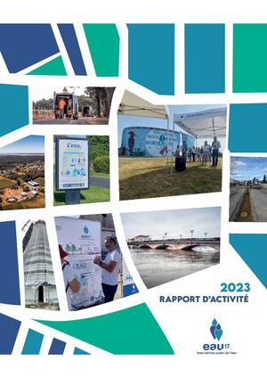 Eau 17 – Rapport D’activité 2023