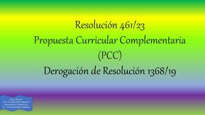 PCC-PROPUESTA CURRICULAR COMPLEMENTARIA_ Piria Alicia