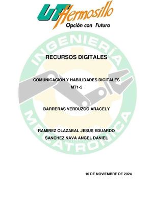 Recursos Digitales