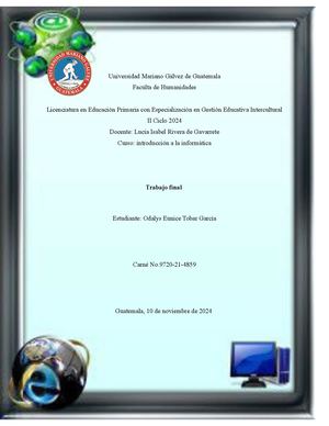 Trabajo Final De Introduccion A La Informatica