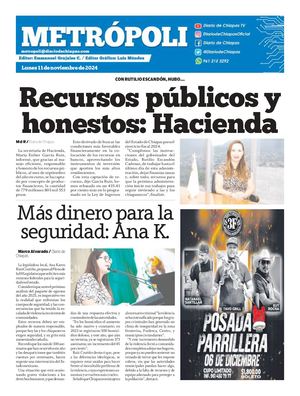 Metrópoli Lunes 11 De Noviembre 2024